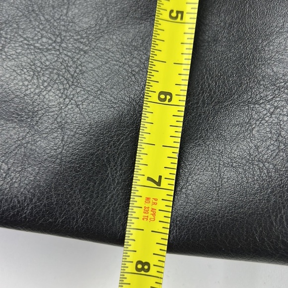 Pelle RFID Black Leather Crossbody bag/purse - Picture 6 of 9